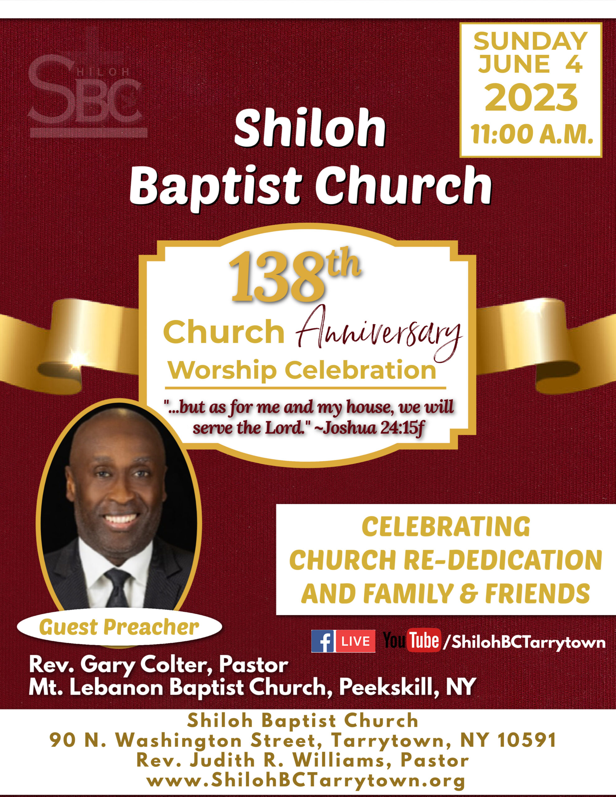 2023 CHURCH ANNIVERSARY Worship Celebration – COVER copy – Welcome to ...